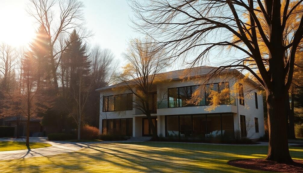 trees for passive heat
