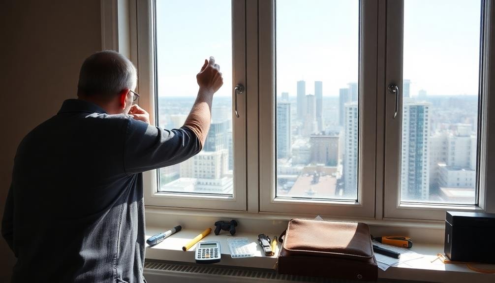 triple pane window costs
