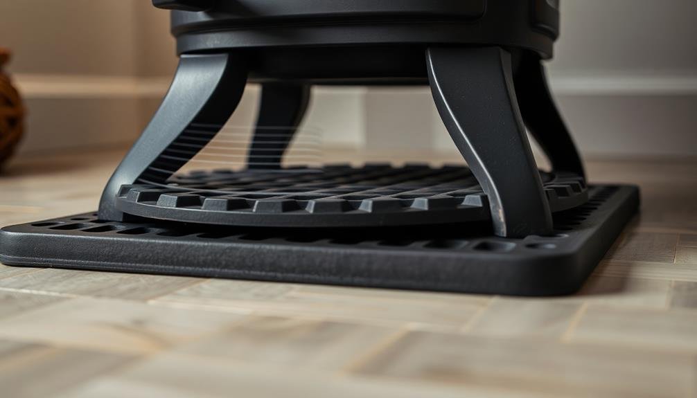 vibration dampening pads installation