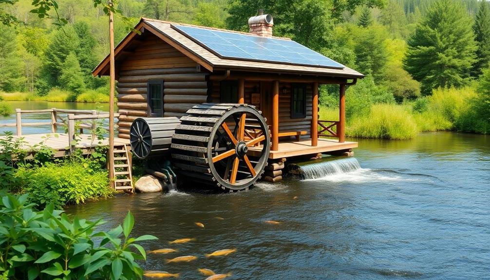 water wheels environmental effects