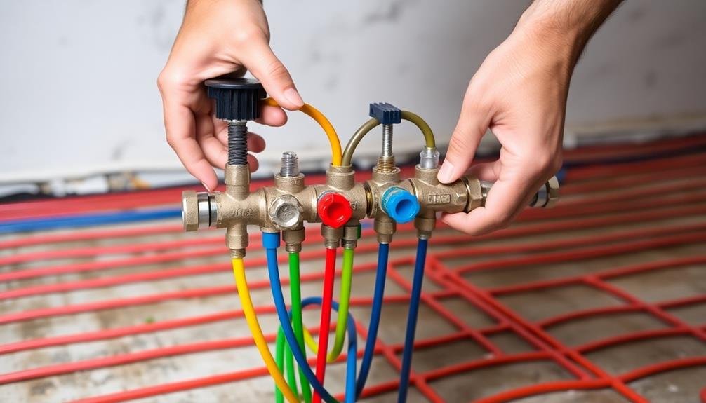 zone valves installation process