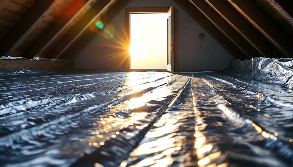 effective attic radiant barriers