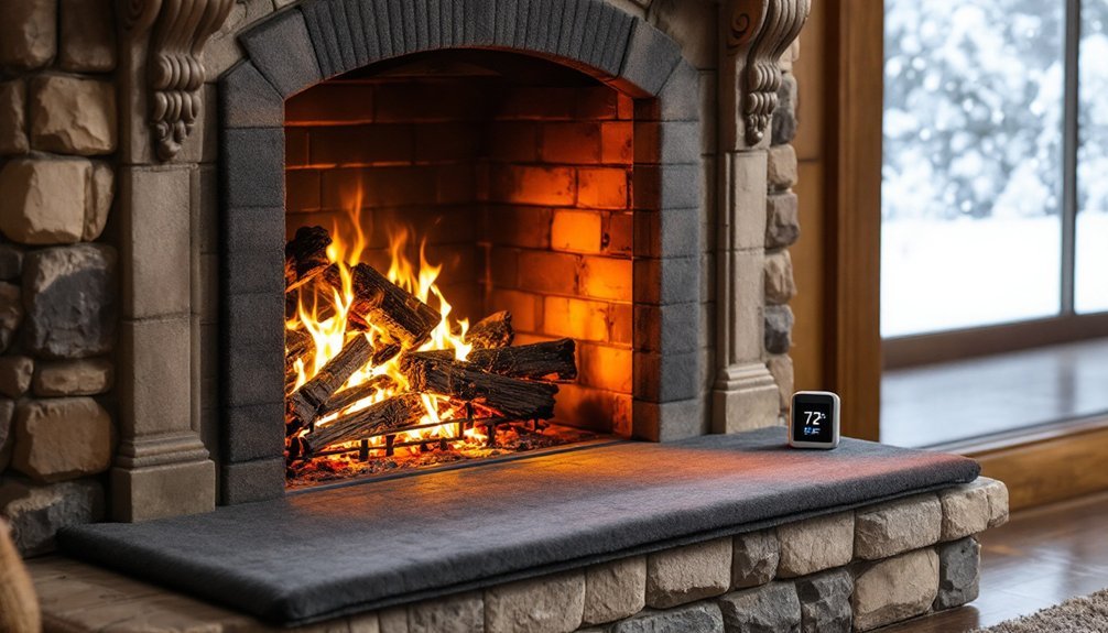 effective fireplace cold blockers