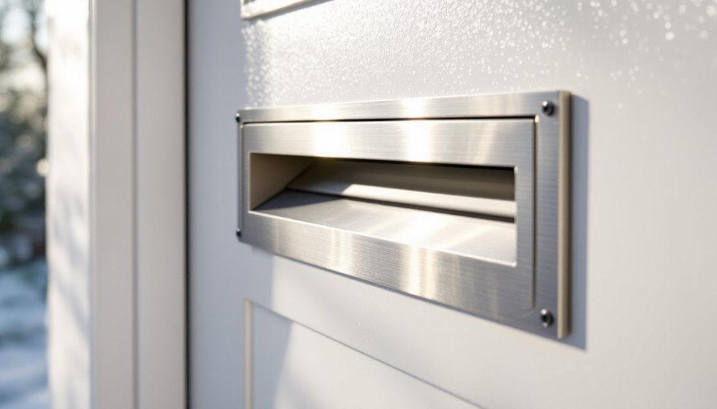 energy efficient mail slots