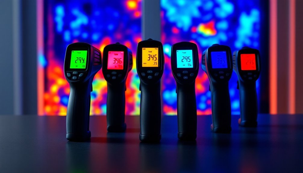 infrared thermometers for detection