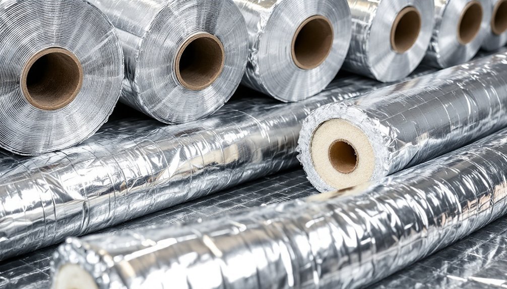 top foil pipe insulations